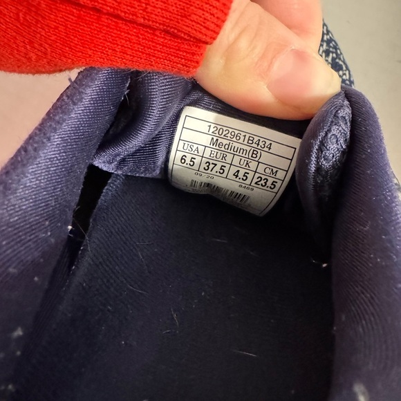 Brooks Adrenaline 20 Navy Copper GTS XX Guiderails Running Sneaker Womens 6.5 - Picture 6 of 9